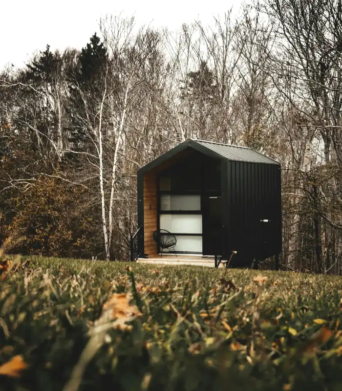 Petite maison atypique en pleine nature
