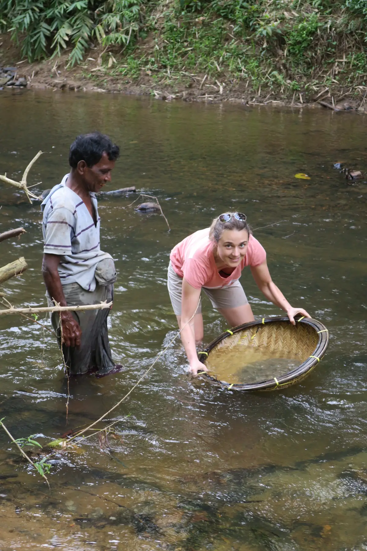 Rivière de diamants au Sri Lanka