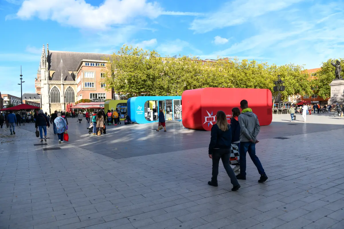 Place Jean-Bart à Dunkerque