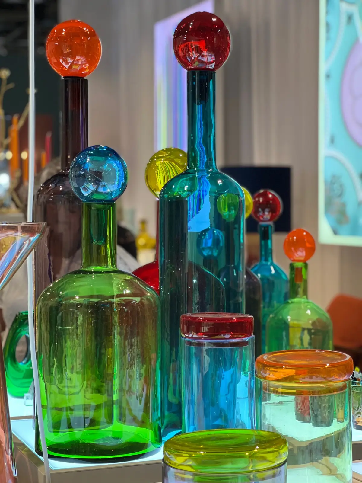 Carafes Bubbles de Pols Potten à Maison&Objet septembre 2022