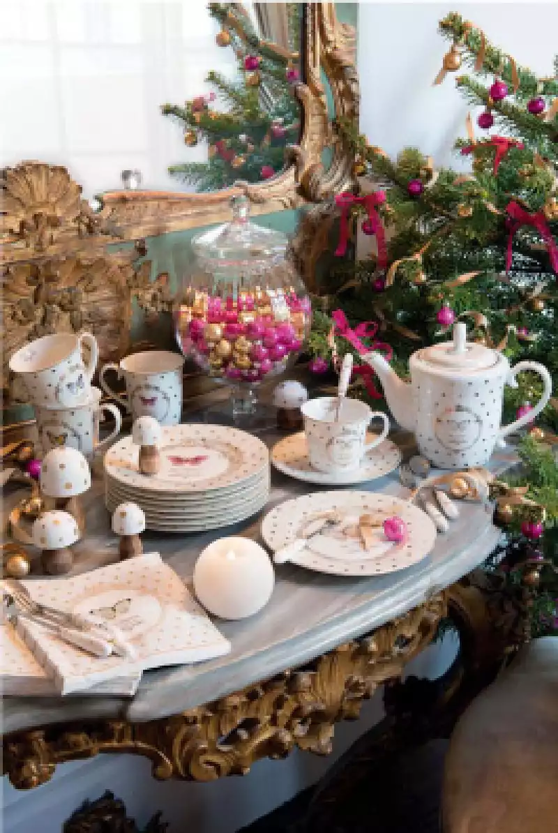 Porcelaine de Noël, inspiration par Ambiance & Styles