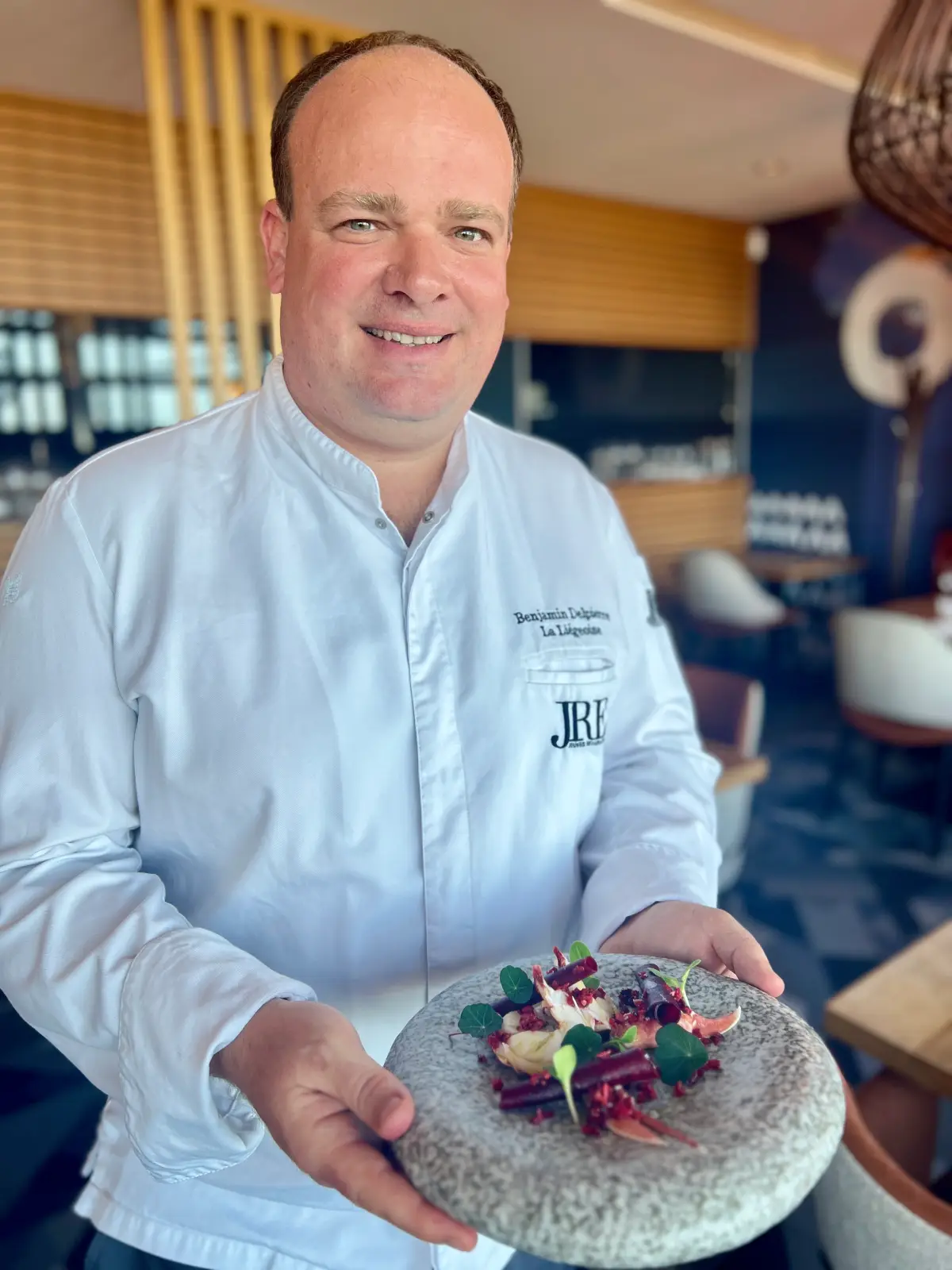 Portrait chef Benjamin Delpierre