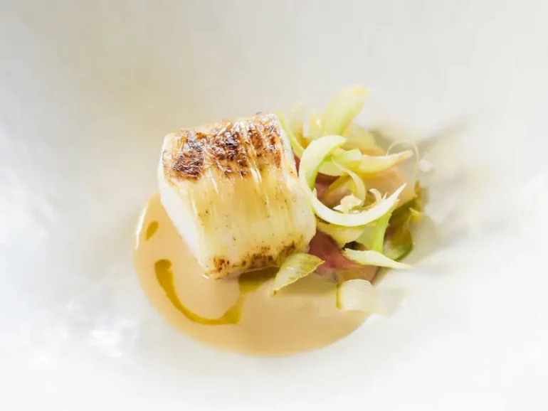 Recette lieu jaune et rhubarbe
