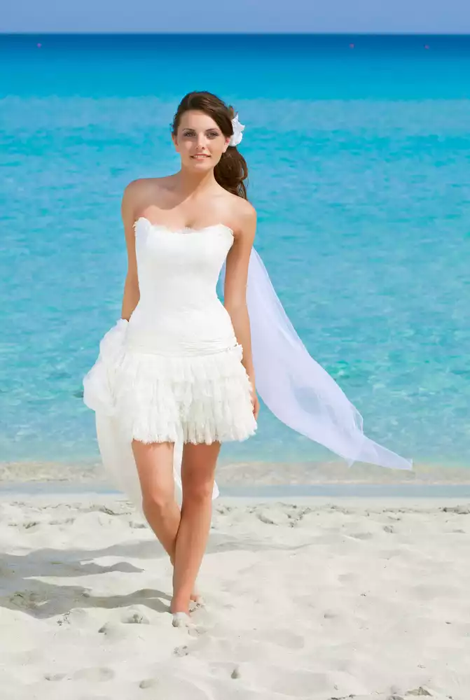 Robe de mariée plage