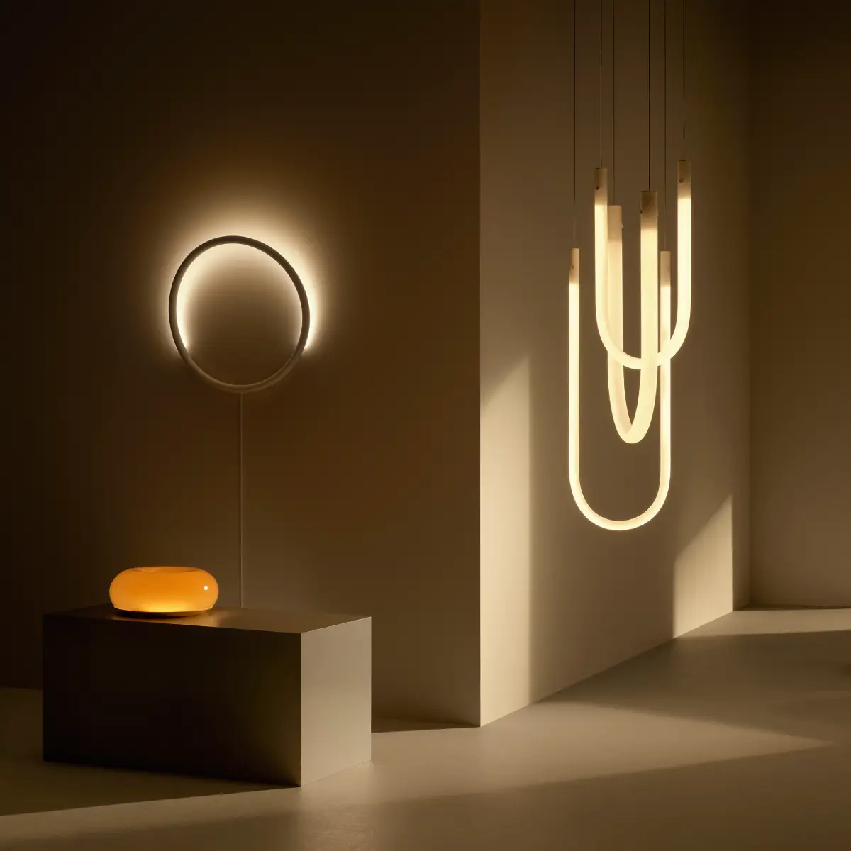 Luminaire de la collection VARMBLIXT