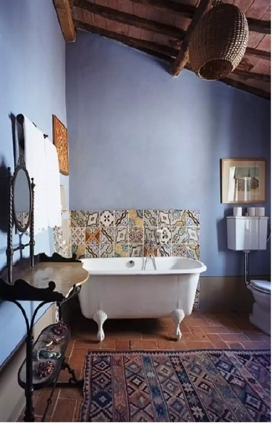 Salle de bain ethnique