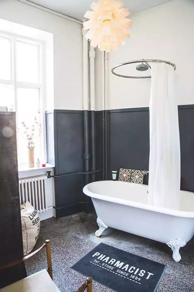 Salle de bain style industrielle