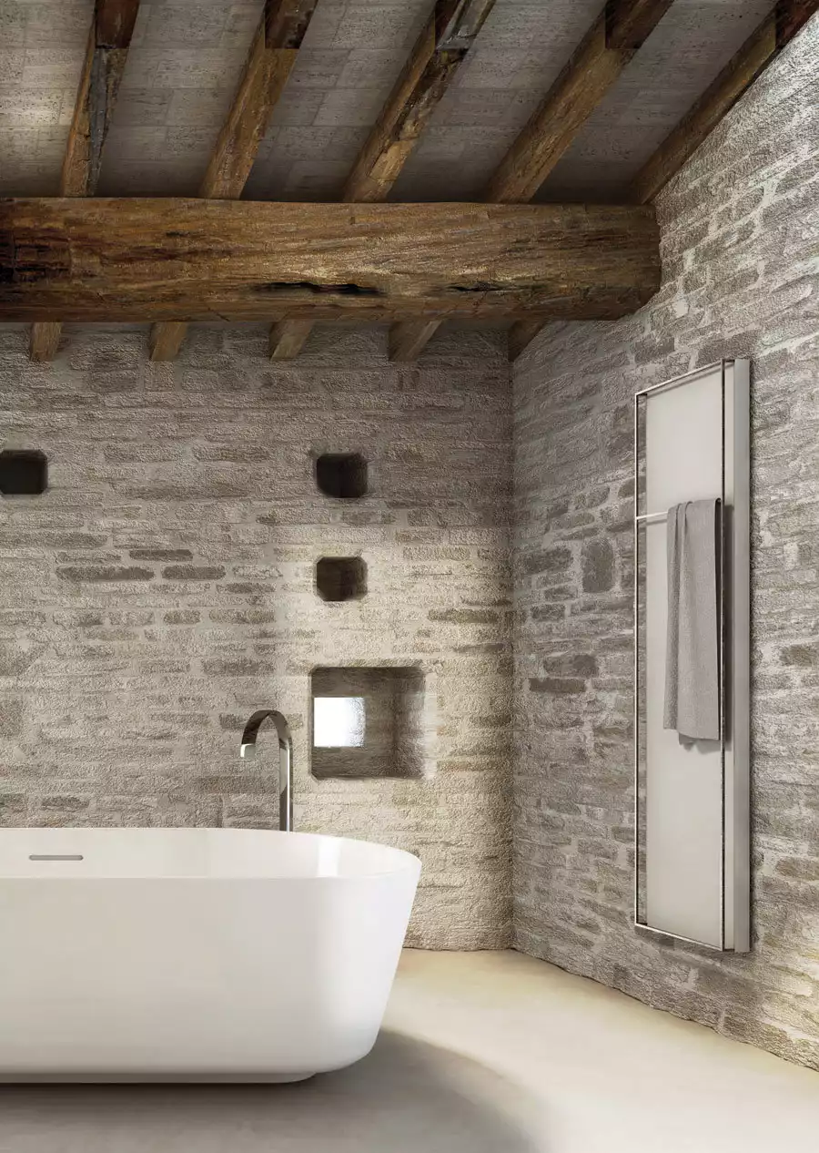 Salle de bains rustique Bains et déco