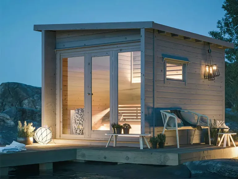 Sauna en bois