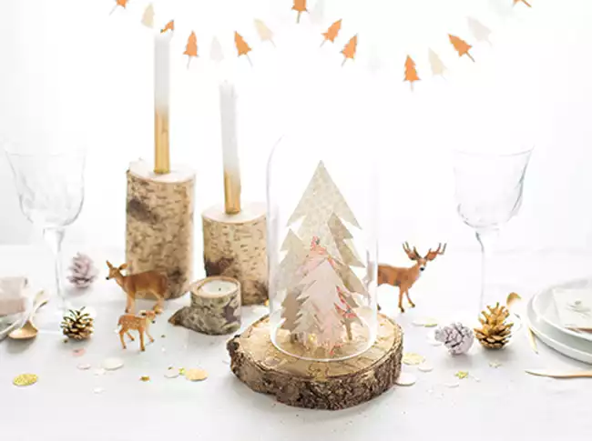 Table de Noël avec cloche