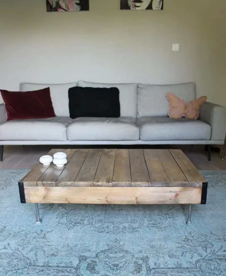 Table en bois de palette