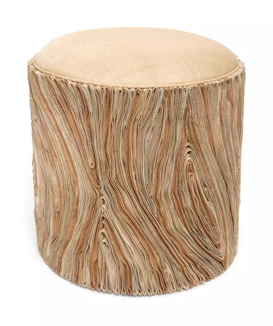 Tabouret tronc d'arbre