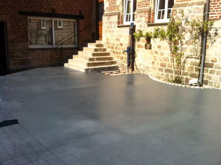 Terrasse en béton