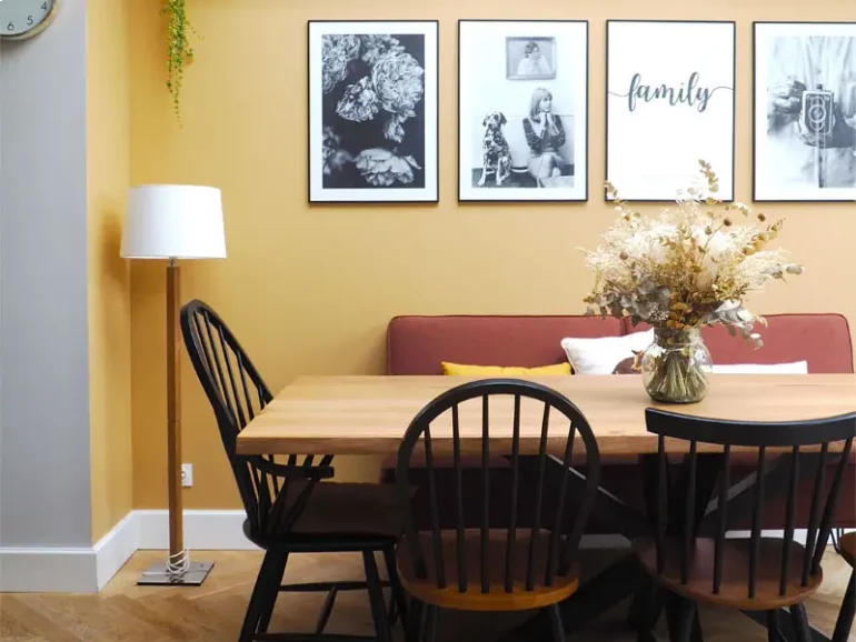 Photo salle à manger, transformation d'intérieur avec So Déco