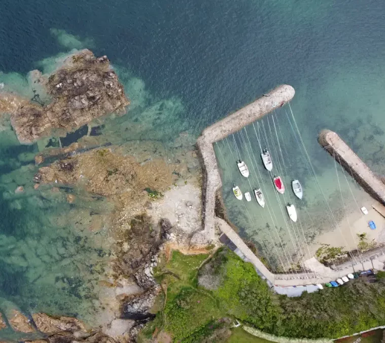 Le Cotentin, vue du ciel