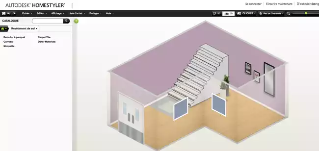 Visualisation 3D avec Home Styler