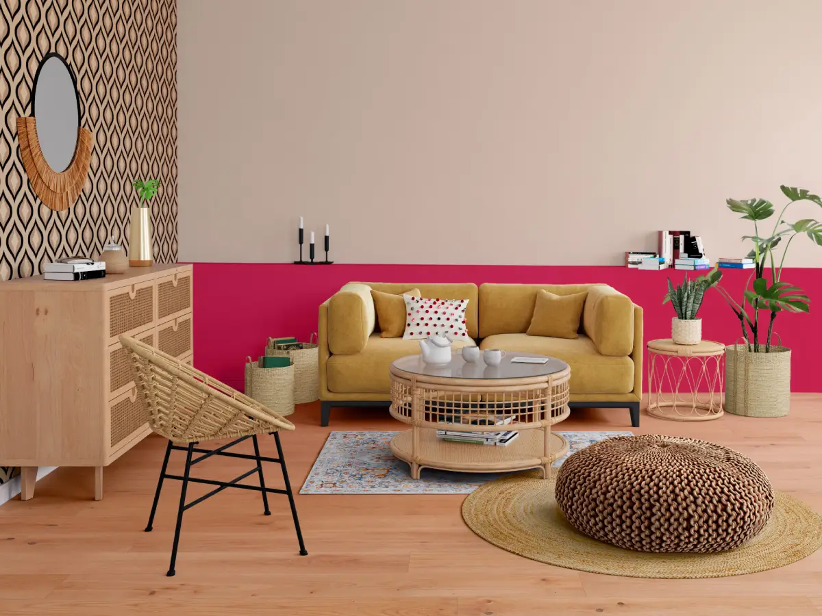 Salon couleur Pantone 2023 Viva Magenta