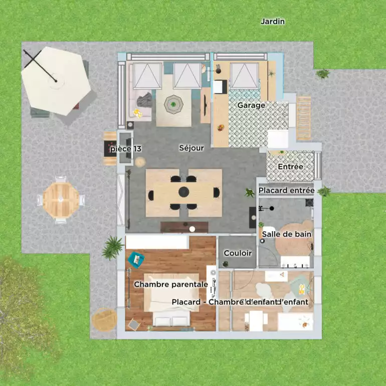 Vue 2D HomeByMe