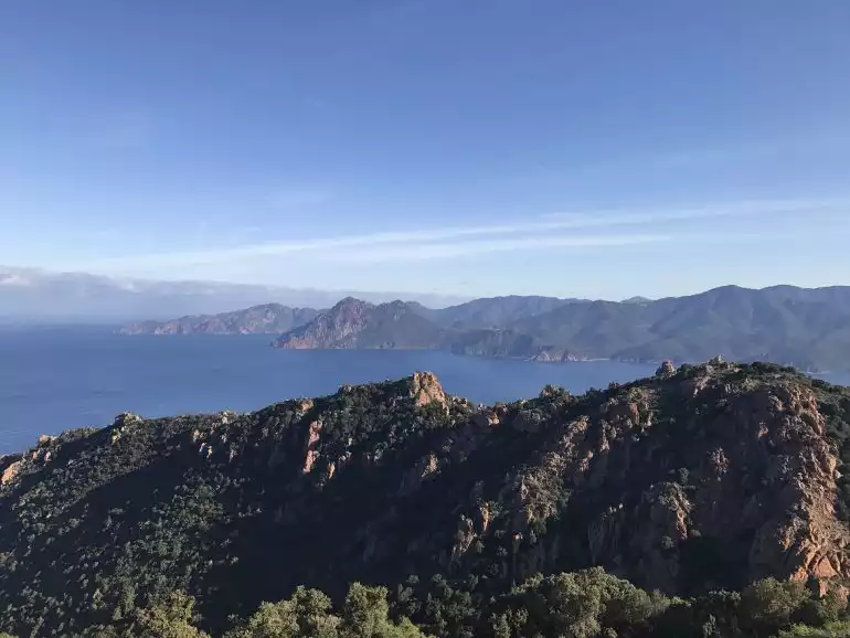 Vue mer Roches Rouges